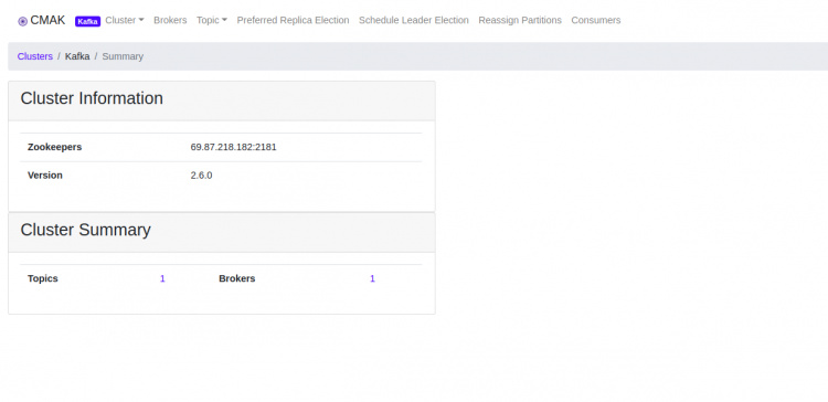 Añadir tema de Apache Kafka