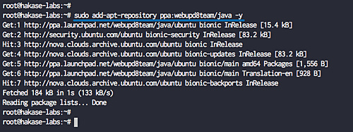 Instalar Java en Ubuntu 18.04