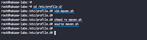 Configurar el entorno de Apache Maven