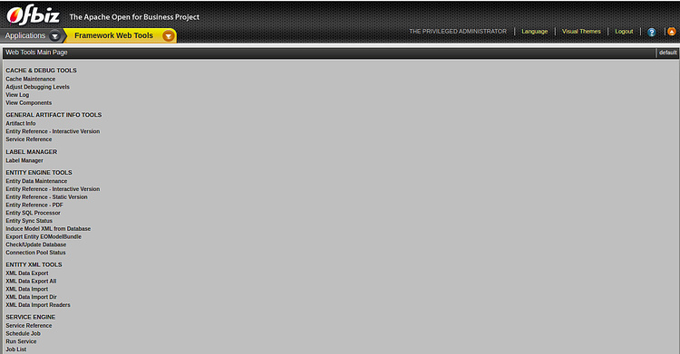 Marco de herramientas web