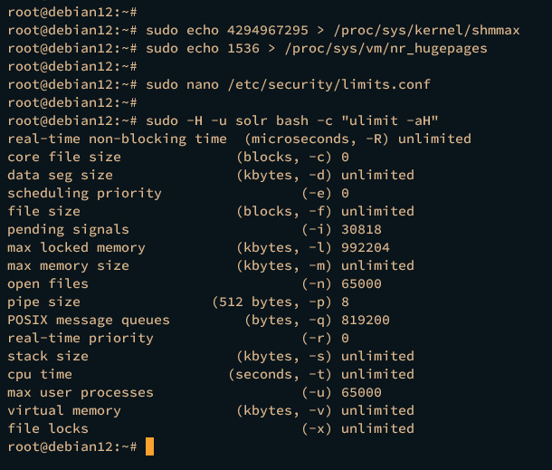 sistema de configuración