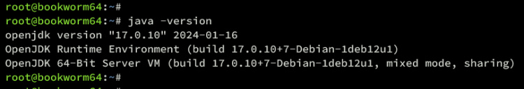 comprobar java