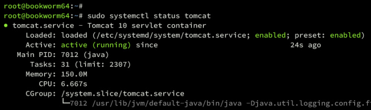 verificar tomcat