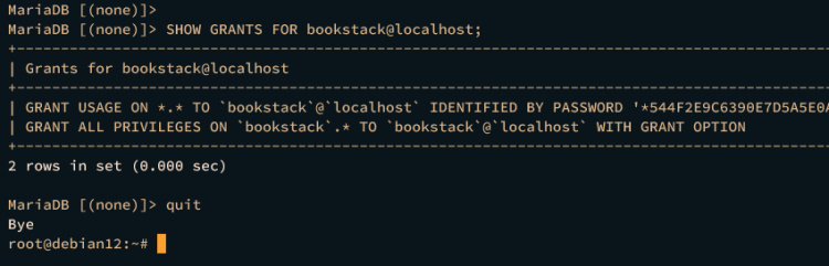 verificar privilegios de usuario