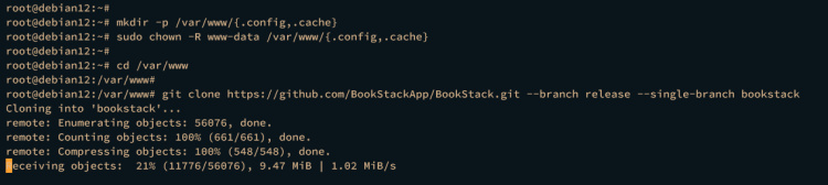 descargar bookstack
