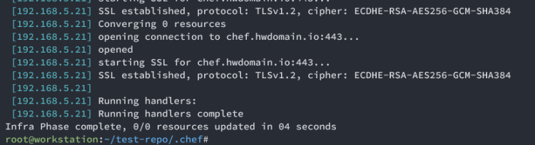bootstrapping finalizado