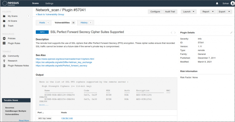 Suites de seguridad SSL