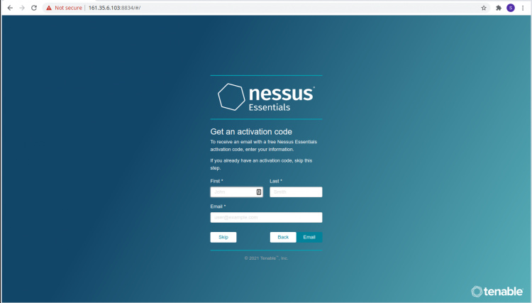 Obtener el código de activación