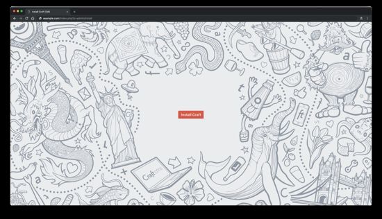 Iniciar la instalación de la artesanía