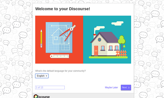 Asistente de configuración