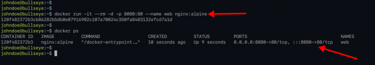 Ejecutar el contenedor Docker