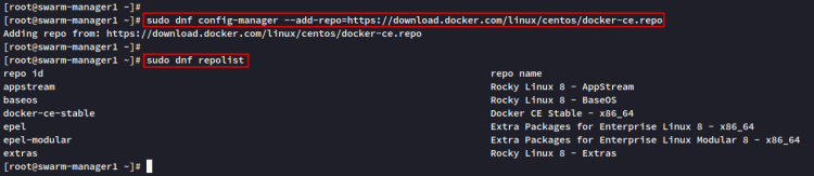 añadir repo docker