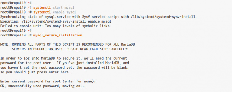 configurar la contraseña de la raíz de MySQL