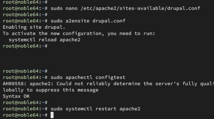 configuración vhost