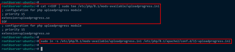 configurar extensiones