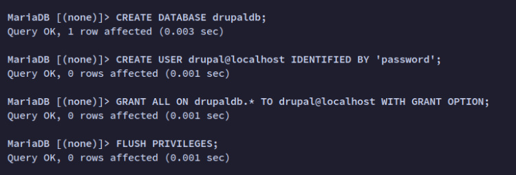 crear base de datos