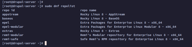 comprobar repositorios