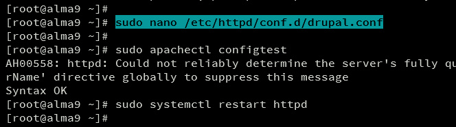 configuración vhost