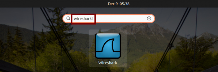 Icono de Wireshark
