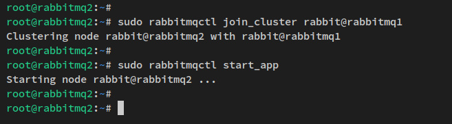 rabbitmq2 join cluster