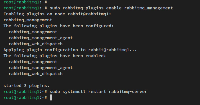 rabbitmq_management enable
