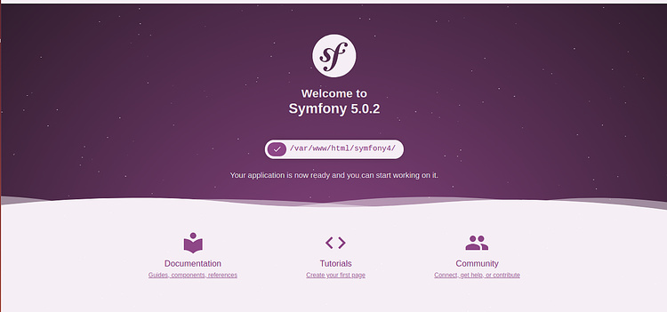 Symfony 4 en Debian