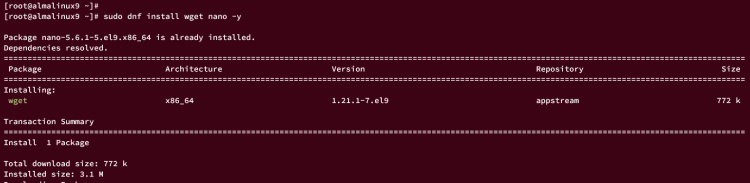 instala wget
