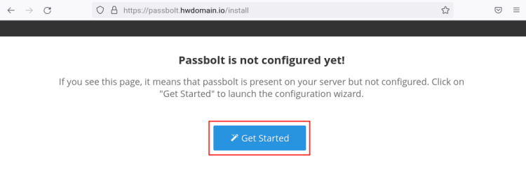 configurar passbolt