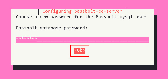 configurar contraseña