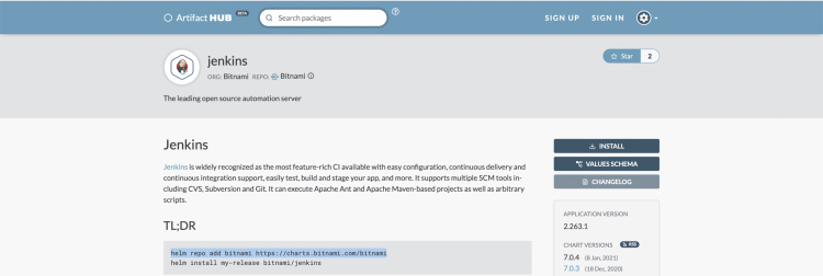 Obtener la URL del repo de paquetes