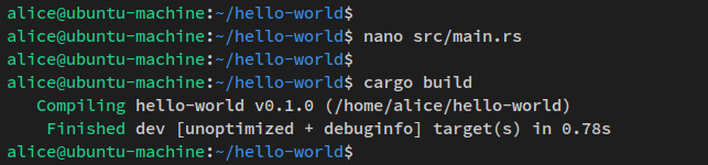 construir compilar proyecto