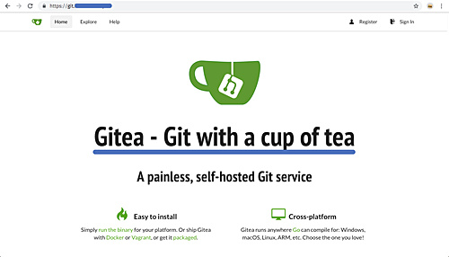 Gitea se ejecuta con Docker