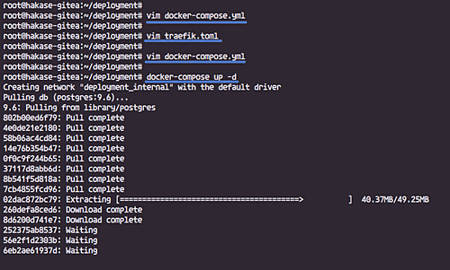 Desplegar todos los servicios