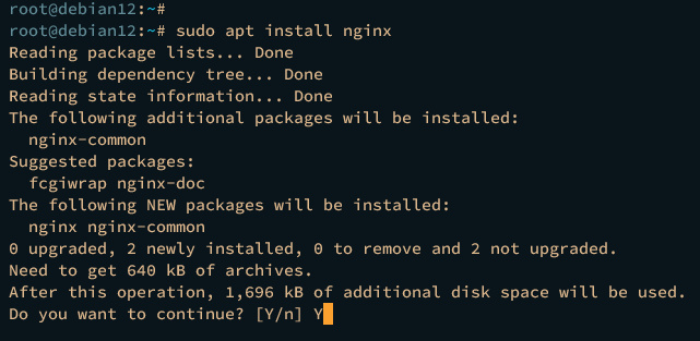 instalar nginx