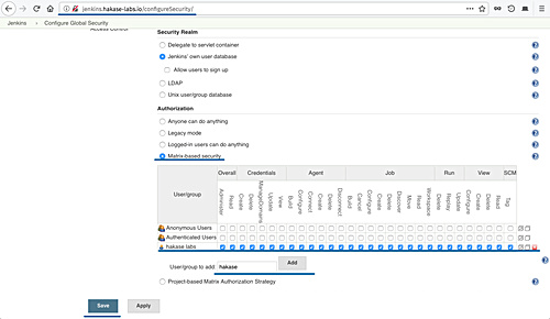 Configuración de Jenkins