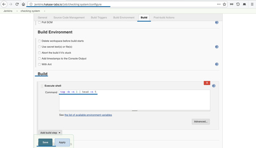 Crear trabajo Jenkins