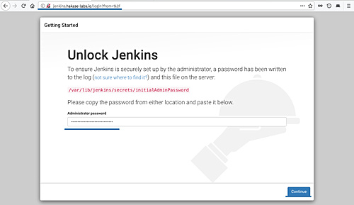 Desbloquear Jenkins