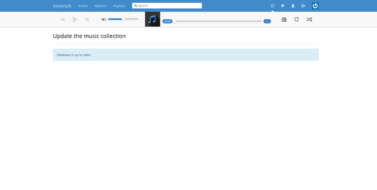Panel de control de Sonerezh