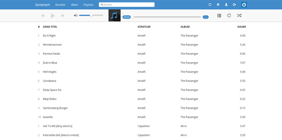 Lista de canciones de Sonerezh