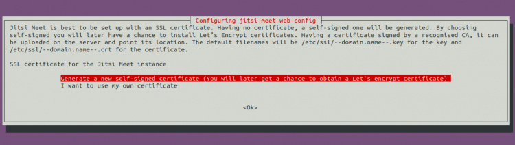 Crear un certificado SSL