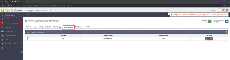 Manejador de guiones