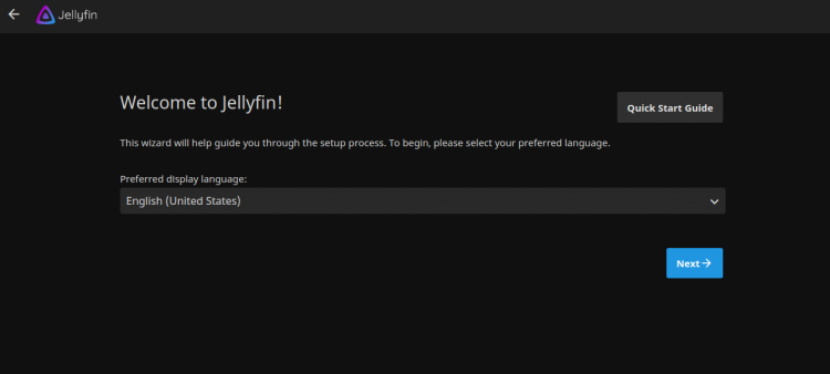 Servidor Jellyfin Media