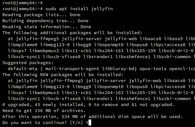 instalar jellyfin