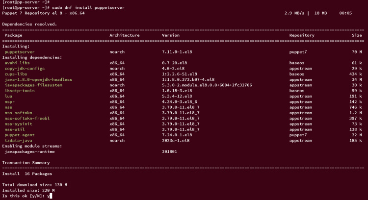 instalar puppetserver