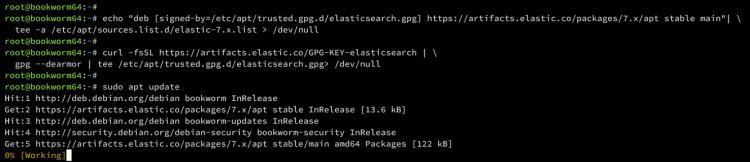 añadir repo elasticsearch