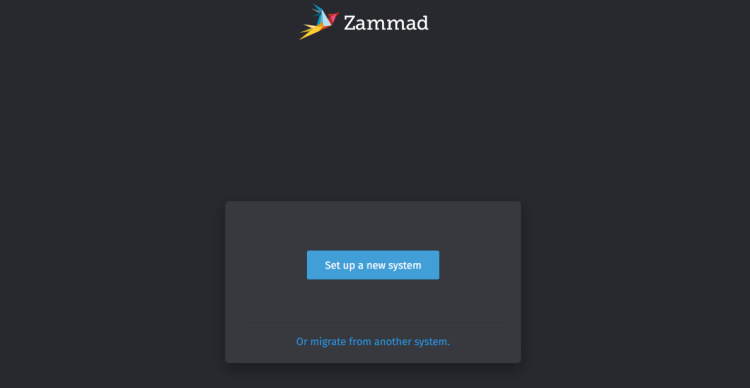 configuración zammad