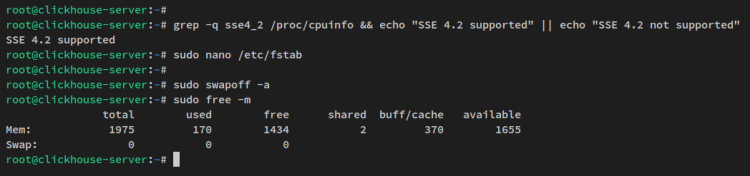 comprueba el entorno