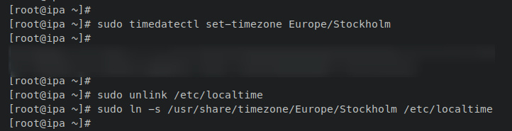 configurar zona horaria