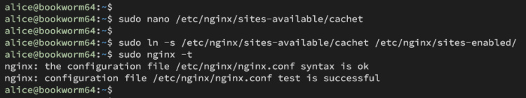 configuración de nginx