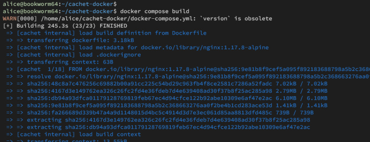 docker byuild